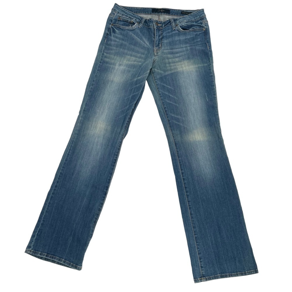 Jessica Simpson Women's Blue Sunset Boot Cut Jeans sz 32
